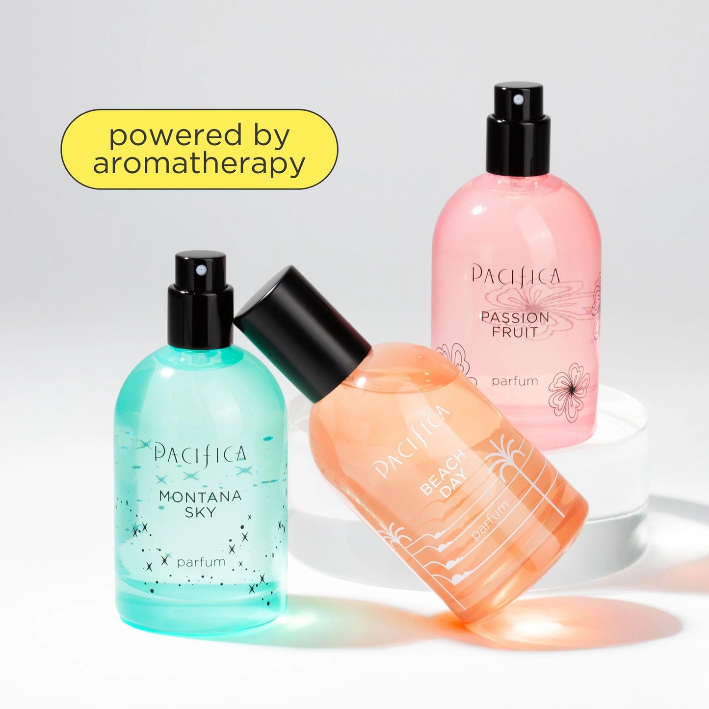 Pacifica Iconic Scents Gift Box – Montana Sky, Beach Day & Passionfruit