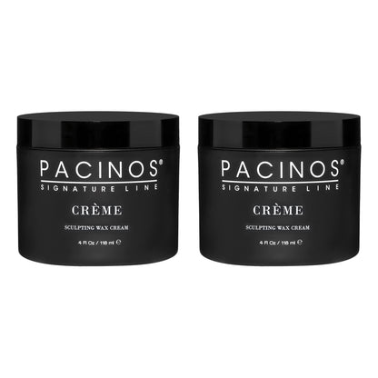 Pacinos Creme Hair Sculpting Wax Cream – Water-Soluble, Medium Shine Hold