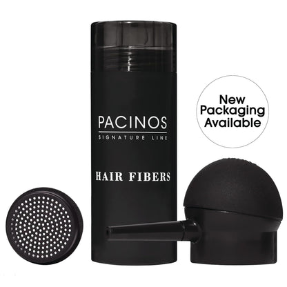 Pacinos Hair Fiber Kit | Conceal Thinning Hair Instantly with Fiber Hold Spray - Dark Brown