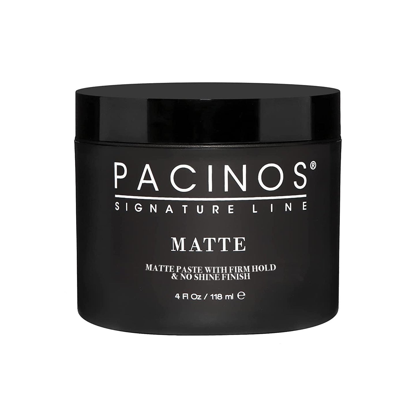 Pacinos Matte Hair Paste – Firm Hold, No Shine, Sculpting & Texture, 4 fl oz