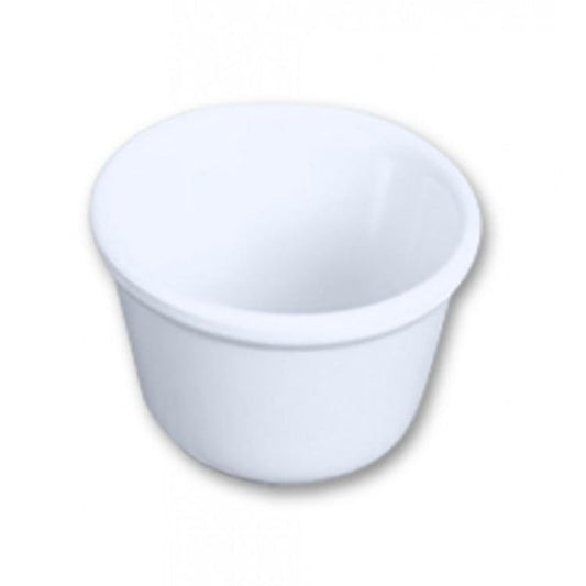 Contemporary Melamine White Ramekin 118ml - pack of 12