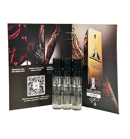 Paco Rabanne 1 Million Elixir Intense for Men – 3 x 1.5ml Travel Vials