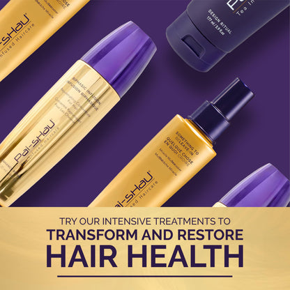 Pai-Shau Biphasic Infusion – Oil-Free Hair Rejuvenating Serum (4 FL Oz) | Shine, Heat & Environmental Protection
