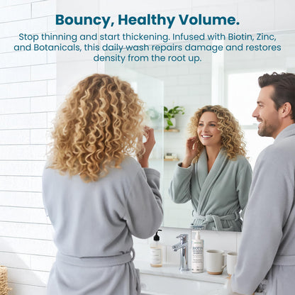 Paisle Botanics Biotin Thickening Shampoo – Natural Volume for Fine or Thinning Hair