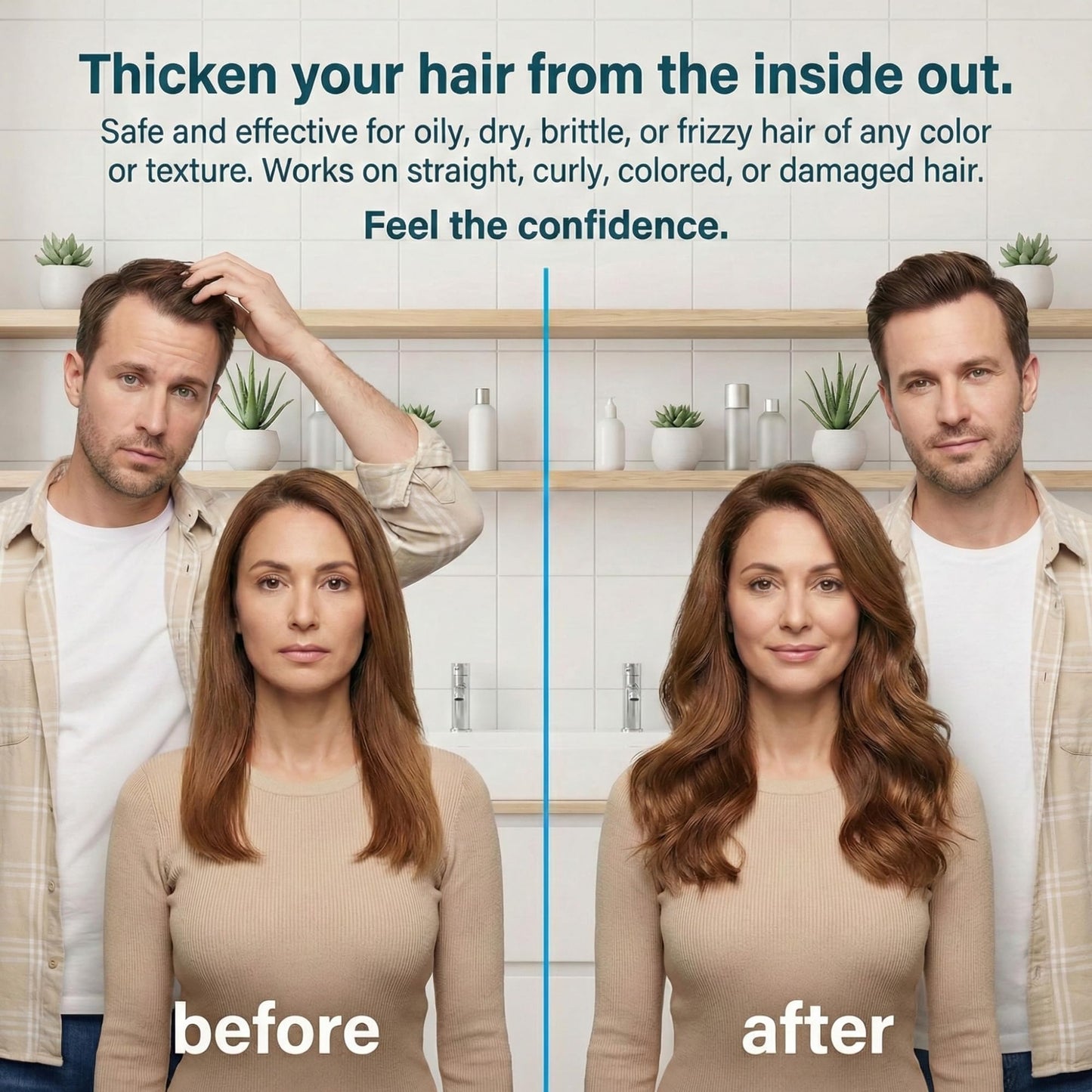 Paisle Botanics Biotin Thickening Shampoo – Natural Volume for Fine or Thinning Hair