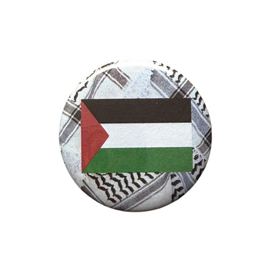 Palestinian Flag Badge – 100% Profits Donated to Gaza
