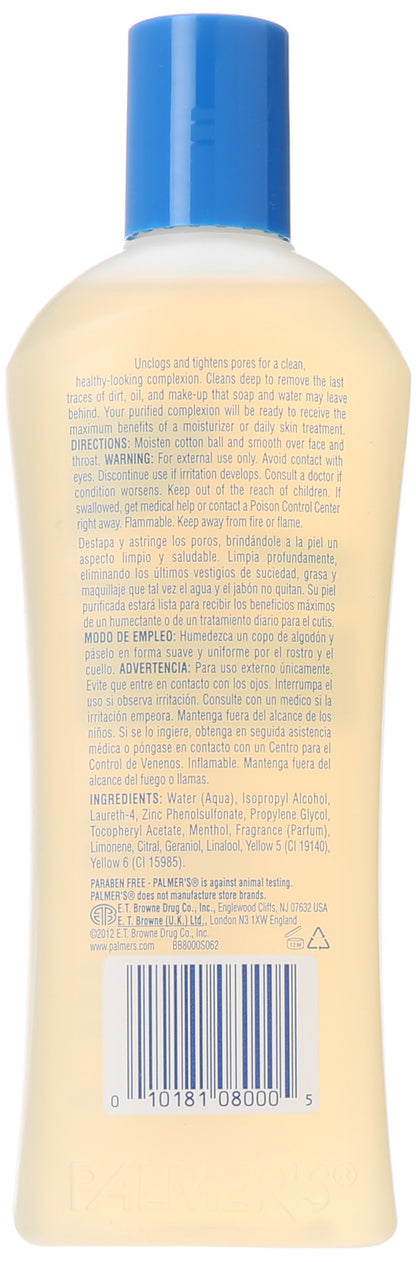 Palmer's Skin Success Deep Cleansing Facial Astringent With Vitamin E, 8.5 Ounce (Pack of 4) - Packaging May Vary