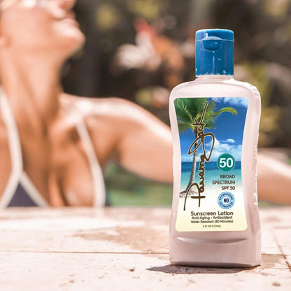 Panama Jack 50-50 Duo Travel Sunscreen SPF 50 — Spray & Lotion Set
