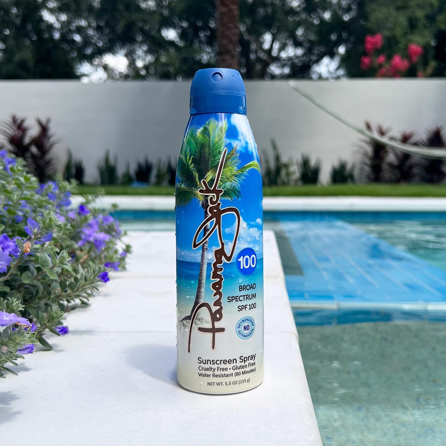 Panama Jack SPF 100 Continuous Spray Sunscreen – Broad Spectrum, Water Resistant 80 Min, 5.5 oz (Pack of 12)