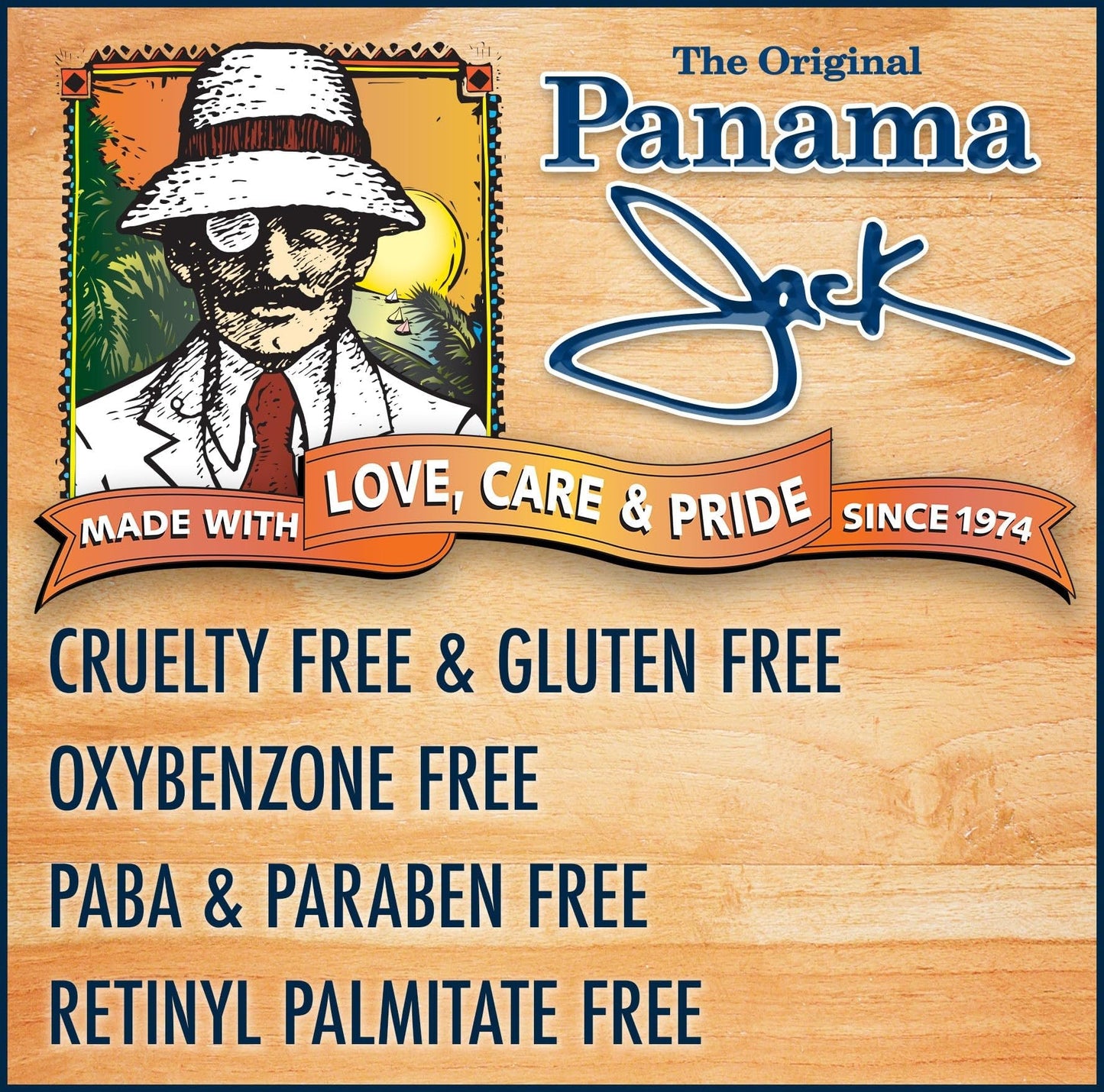 Panama Jack Sunscreen Lip Balm SPF 45 | Broad Spectrum Lip Protection