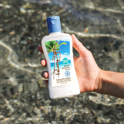 Panama Jack SPF 50 Sunscreen Lotion — Broad Spectrum UVA/UVB, Cruelty Free, Gluten & Paraben Free, 6 oz (Pack of 12)