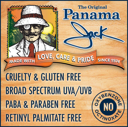Panama Jack Continuous Spray SPF 15 Sunscreen – Broad Spectrum UVA/UVB, Water Resistant 80 Minutes, 5.5 oz x6
