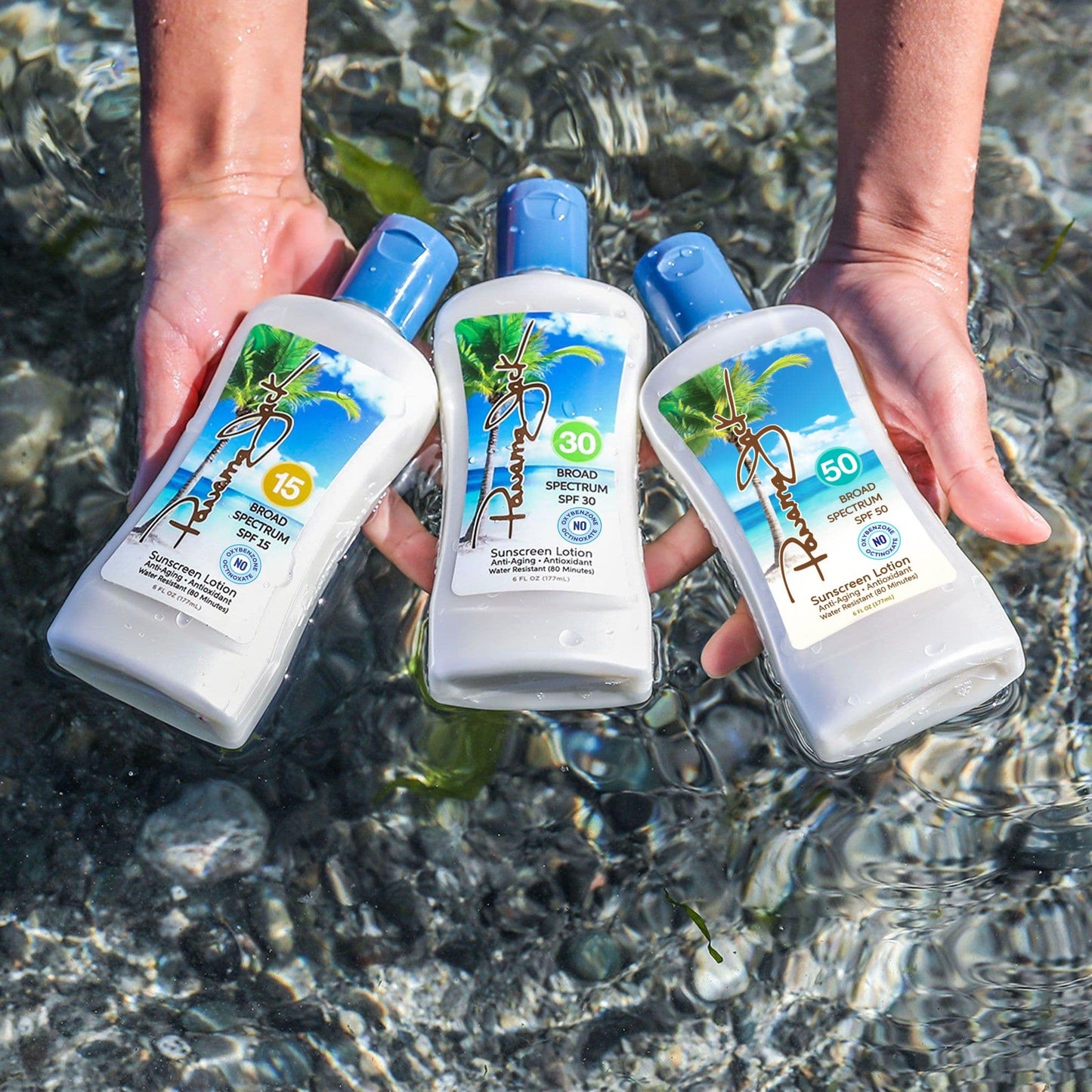 Panama Jack Sunscreen Suntan Lotion SPF 15 – Broad Spectrum UVA/UVB, Cruelty Free, 6 fl oz (Pack of 12)