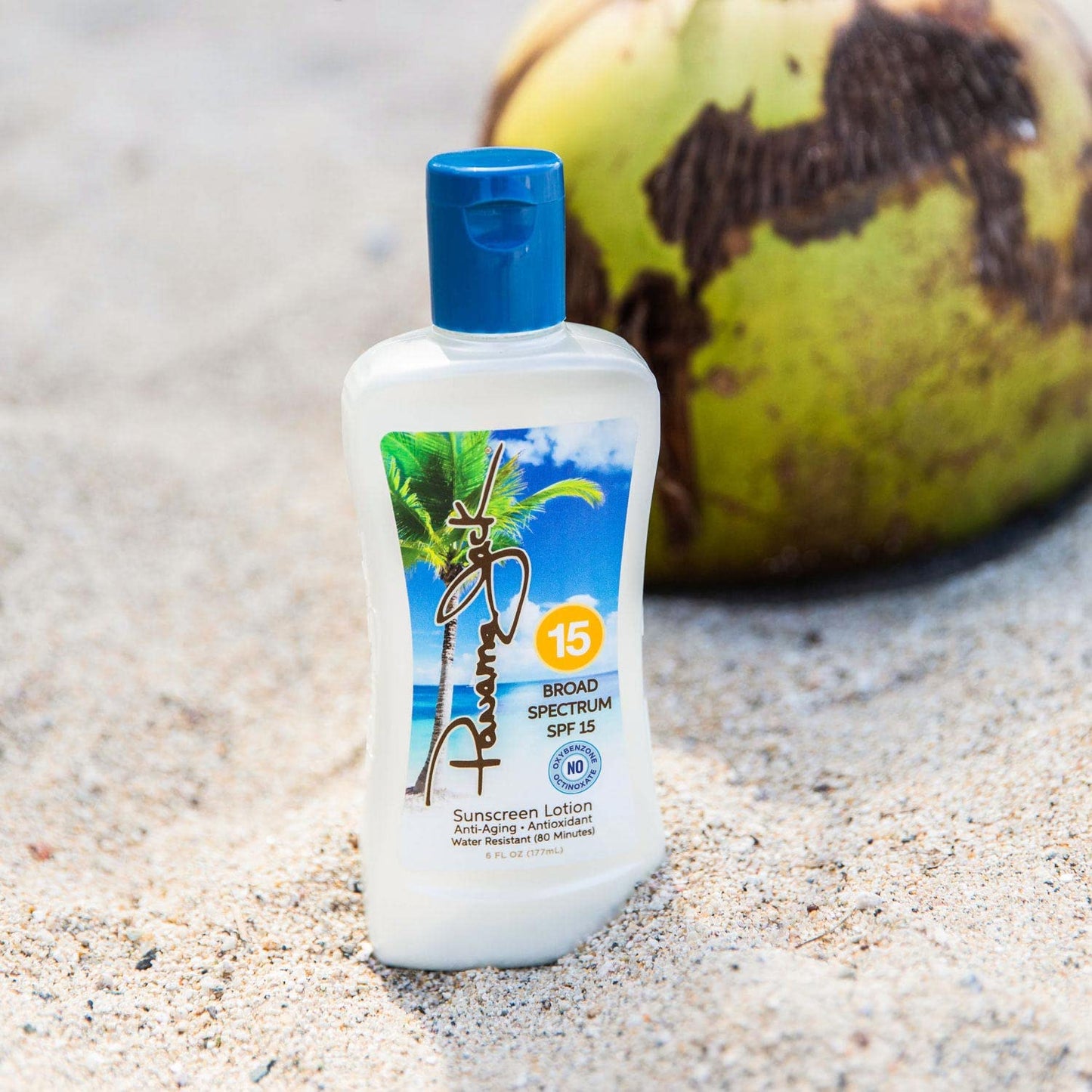 Panama Jack Sunscreen Suntan Lotion SPF 15 – Broad Spectrum UVA/UVB, Cruelty Free, 6 fl oz (Pack of 12)