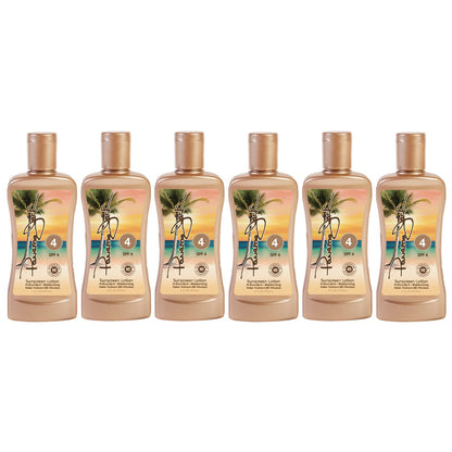 Panama Jack Sunscreen Tanning Lotion SPF 4 – Cruelty-Free 2-Pack (6 oz)