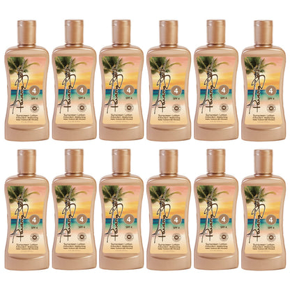 Panama Jack Sunscreen Tanning Lotion SPF 4 – Cruelty-Free 2-Pack (6 oz)