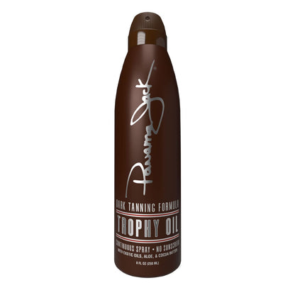 Panama Jack Trophy Suntan Oil – 0 SPF, Exotic Oils & Cocoa Butter, 5.5 oz (Pack of 6)