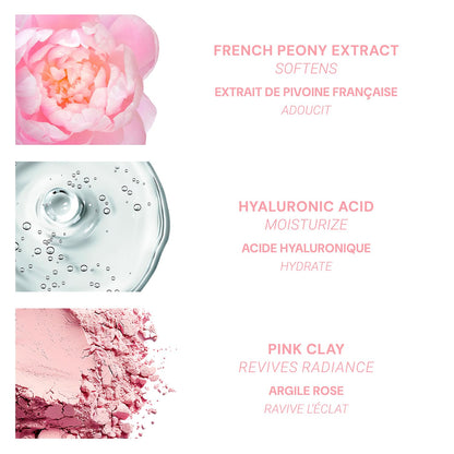 Panier des Sens Radiant Peony Ultra Rich Face Cream – 1.7 oz, 48H Hydration & Regeneration, 99% Natural, Made in France, Vegan