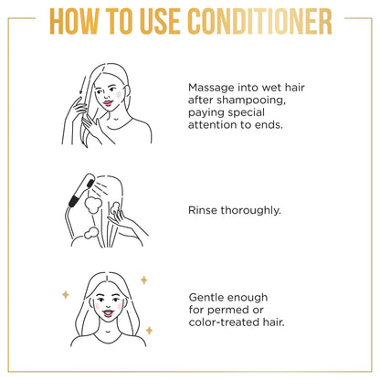 Pantene Sulfate-Free Conditioner with Castor Oil | Strengthening Damage Repair, 8 oz