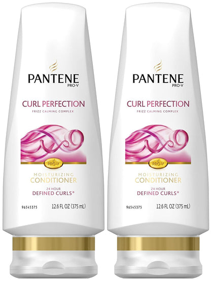 Pantene Pro-V Curl Perfection Moisturizing Conditioner – 12oz (Pack of 2)