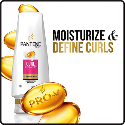 Pantene Pro-V Curl Perfection Moisturizing Conditioner – 12oz (Pack of 2)