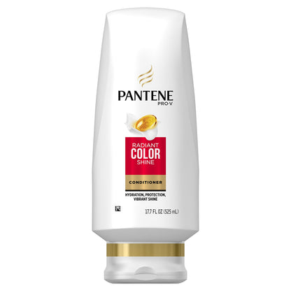 Pantene Pro-V Radiant Color Shine Conditioner, 17.7 Fl Oz – Hydrating Color Protection