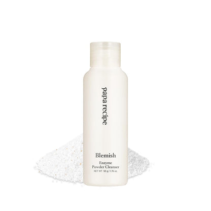 Papa Recipe Blemish Enzyme Powder Rice Cleanser — Gentle Triple Exfoliation, Low pH Skincare