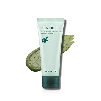 Papa Recipe Tea Tree Mud Mask – Pore Care & Oil Control