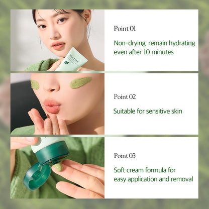 Papa Recipe Tea Tree Mud Mask – Pore Care & Oil Control