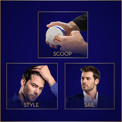 Parachute Advansed Hair Cream for Men – Coconut Moisturizing, Non-Sticky, After Shower, Pack of 3
