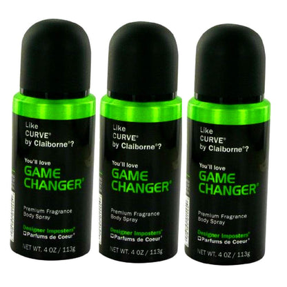 Parfums De Coeur Game Changer 4 oz Fragrance Body Spray – Pack of 3
