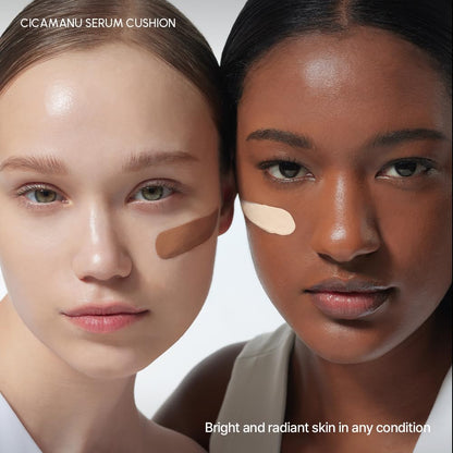 Parnell Cicamanu Serum Cushion 51W Plum Truffle – Hydrating Serum Foundation for Sensitive Skin | Lightweight K-Beauty