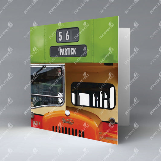 Partick Greetings Card