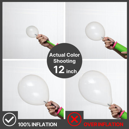 PartyWoo Clear Balloons Arch Kit – 140pcs (18/12/10/5in) for Graduation & Weddings