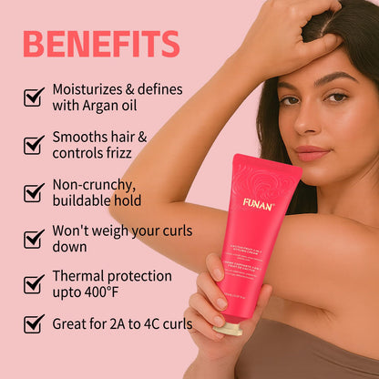 PasaRose Cactus Fruit 3-in-1 Styling Cream – Smooth, Shine, Define (5.07 oz)