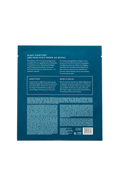 Patchology Hydrogel Face Mask with Retinol and Peptides – Beauty Sleep Hydration (2 Pack)