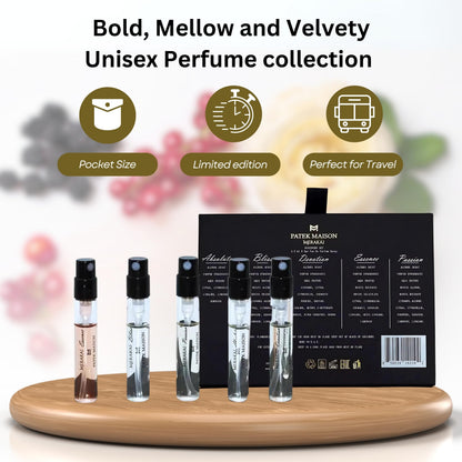 Patek Maison Merakai Perfume Discovery Set – 5 Travel-Size Unisex EDP Sprays