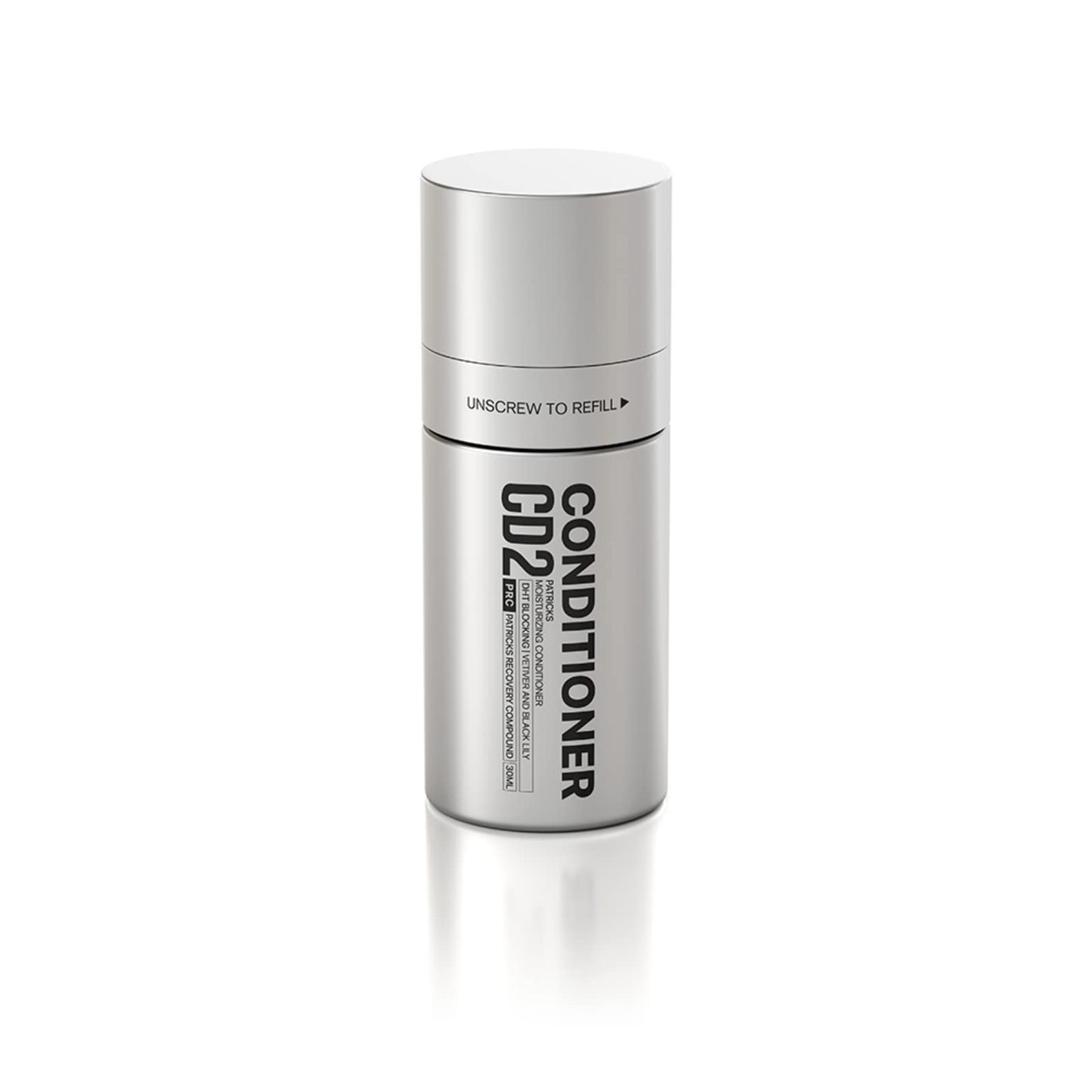 PATRICKS CD2D Moisturizing Conditioner – High-Performance Grooming for Men | Vetiver & Black Lily 30mL