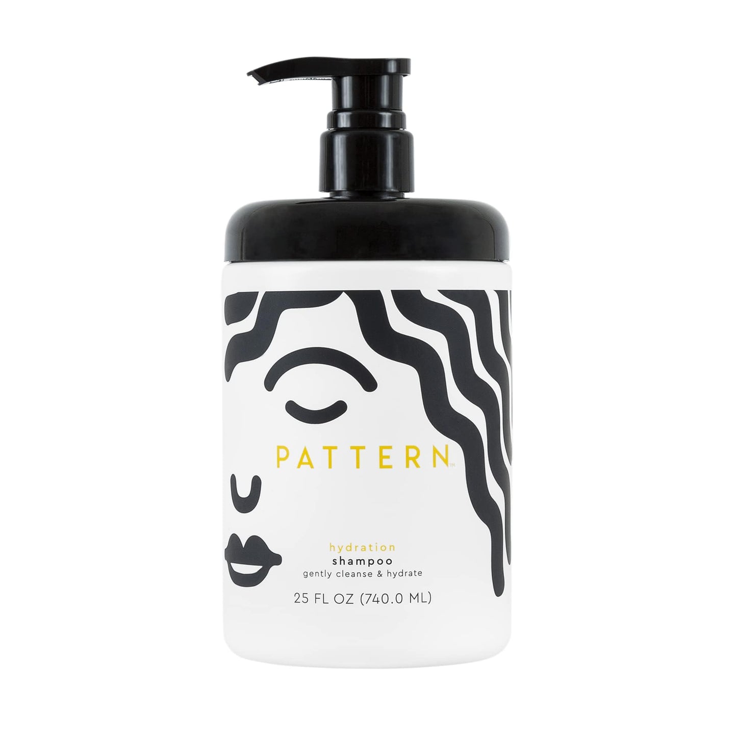 PATTERN Beauty Hydration Shampoo with Honey, Aloe Vera, Biotin & Tea Tree for Curly Hair 3a-4c, 25 oz