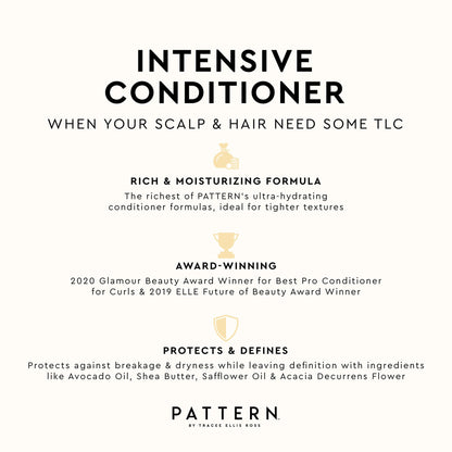 PATTERN Beauty by Tracee Ellis Ross Intensive Conditioner – 29oz, Shea Butter, Avocado Oil & Vitamin E