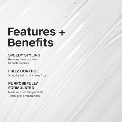 Paul Mitchell Clear Smoothing Serum — Fragrance-Free Blowout Primer for Sensitive Skin
