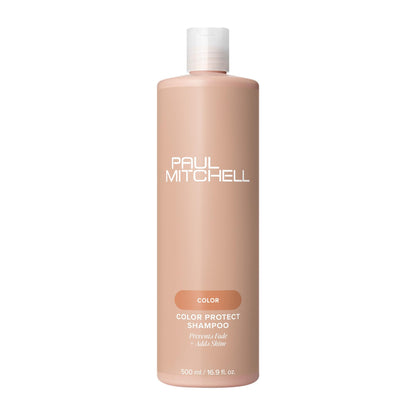 Paul Mitchell Color Protect Shampoo – Prevent Fade + Shine, For Color-Treated Hair | 16.9 oz