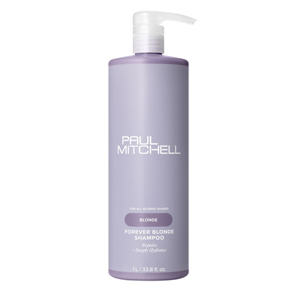 Paul Mitchell Forever Blonde Shampoo - Nourishes & Hydrates Bleached Hair, 33.8 oz
