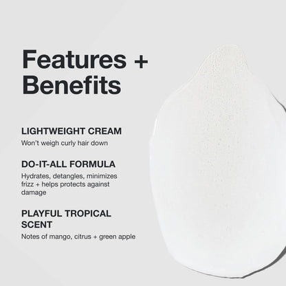 Paul Mitchell Full Circle Leave-In Cream – Frizz Control & Lightweight Hydration for Curly & Wavy Hair – 5.1 fl oz