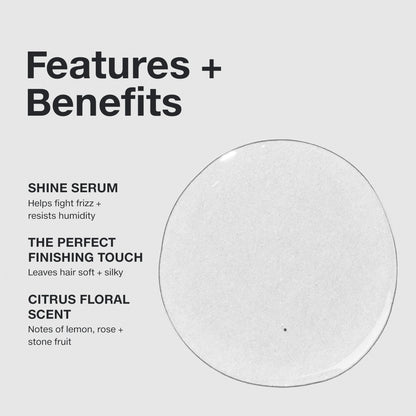 Paul Mitchell Gloss Drops Shine Serum – Frizz Control & Brilliant Shine, 2.5 fl oz