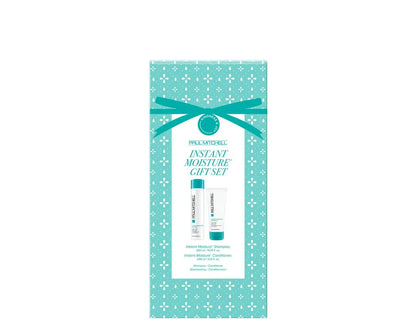 Paul Mitchell Instant Moisture Holiday Gift Set – Hydrating Shampoo + Conditioner for Dry Hair