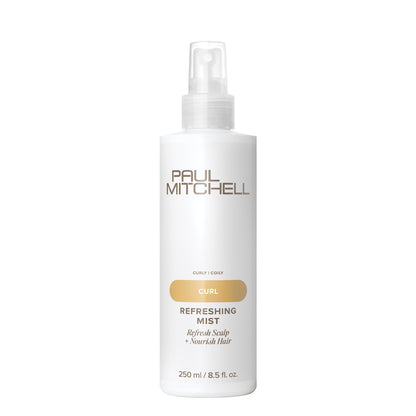 Paul Mitchell Refreshing Mist – Scalp Refresh & Hair Nourishment for Curly & Coily Hair, 8.5 Fl Oz
