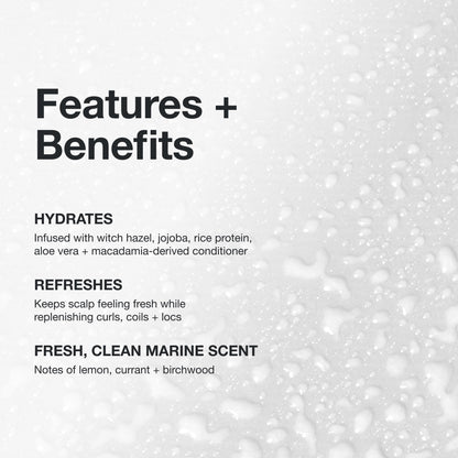 Paul Mitchell Refreshing Mist – Scalp Refresh & Hair Nourishment for Curly & Coily Hair, 8.5 Fl Oz