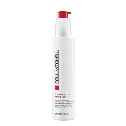 Paul Mitchell Round Trip Curl Defining Serum – Fast Drying, Flexible Hold (6.8 oz)