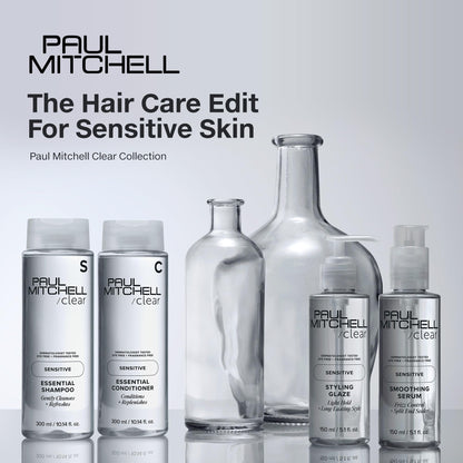 Paul Mitchell Clear Smoothing Serum — Fragrance-Free Blowout Primer for Sensitive Skin